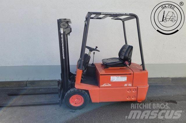 Linde E15 Электропогрузчики