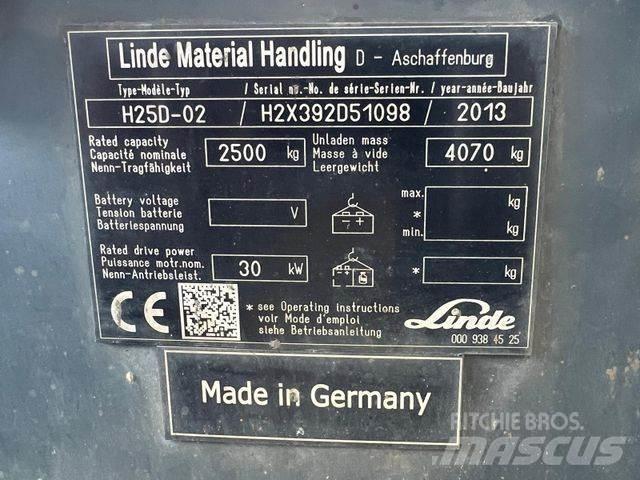 Linde H 25 Другие складские механизмы