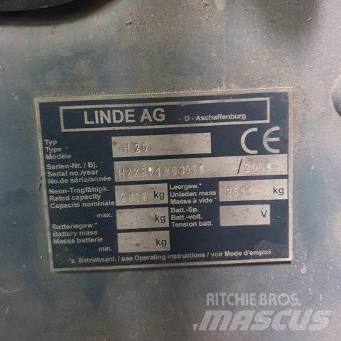 Linde H20 Дизельные погрузчики