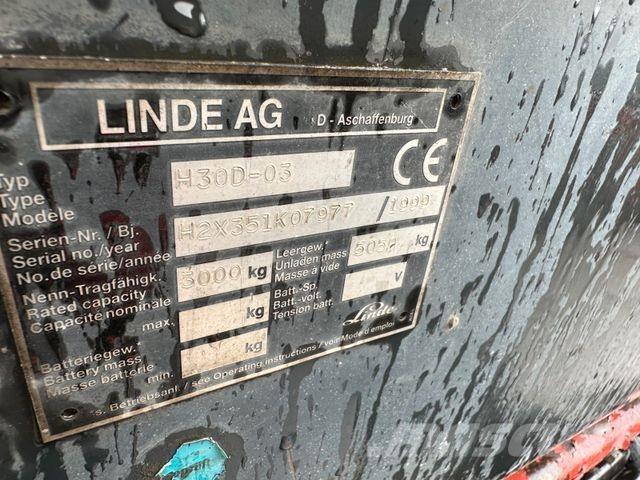 Linde H30D-30 Внедорожные погрузчики