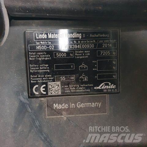 Linde H50D-02 Дизельные погрузчики