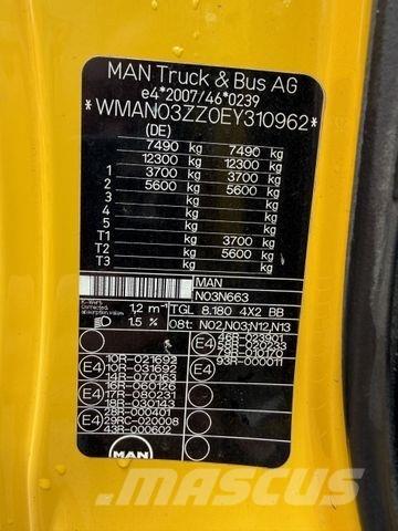 MAN TGL 8.180 BB Грузовики-платформы/боковая разгрузка