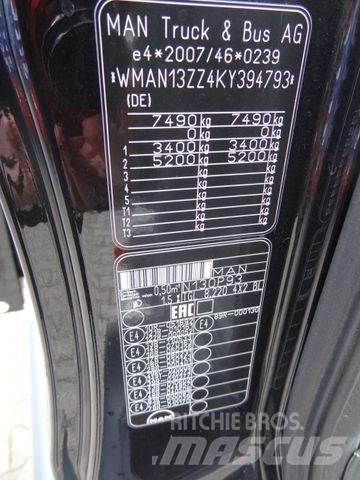 MAN TGL 8.220 BL Тентованные грузовики
