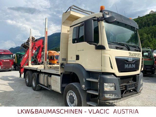 MAN TGS 33.480 6x6 Лесовозы / Сортиментовозы