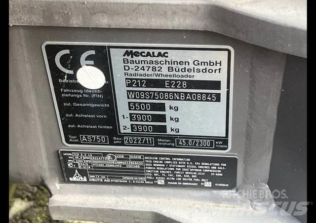 Mecalac AS 750 Фронтальные погрузчики