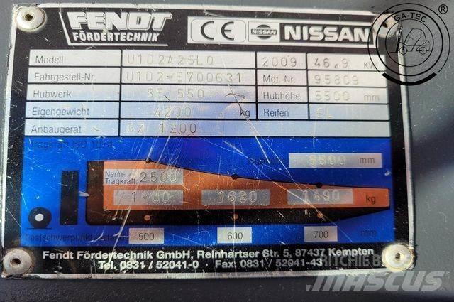 Nissan U1D2A25LQ Газовые погрузчики