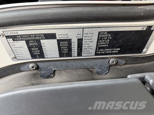 Scania P280 6X2*4 Шасси с кабиной