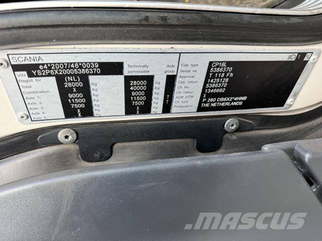 Scania P280 6X2*4 Шасси с кабиной