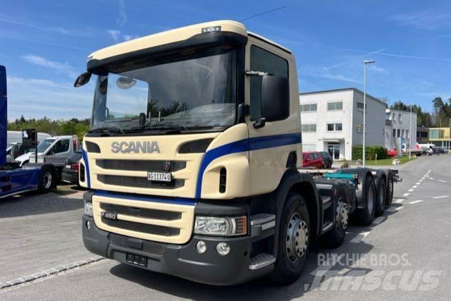 Scania P450 10x4 Шасси с кабиной