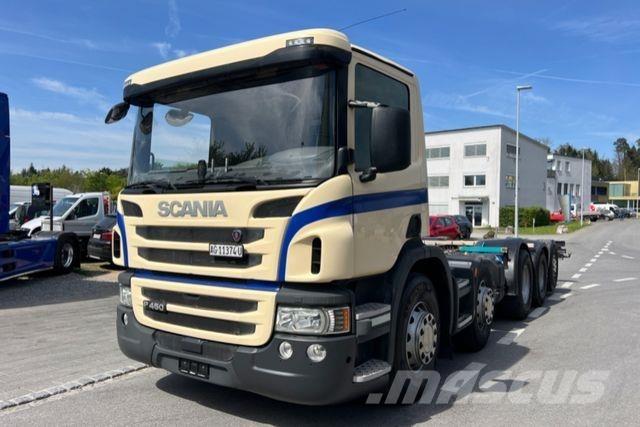 Scania P450 10x4 Шасси с кабиной