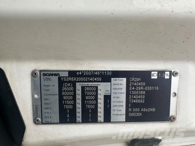 Scania R 500 6x2 Седельные тягачи