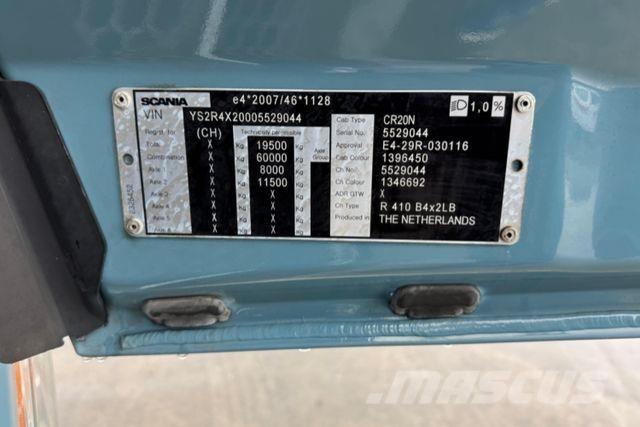 Scania R410 4x2 Тентованные грузовики
