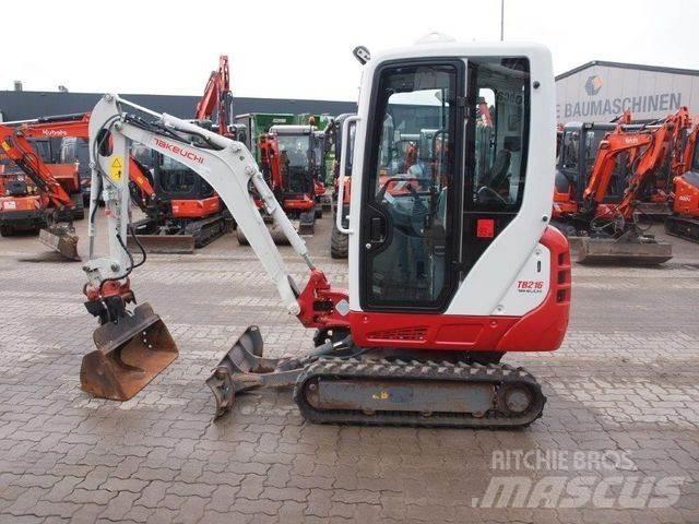 Takeuchi TB 216 Мини-экскаваторы