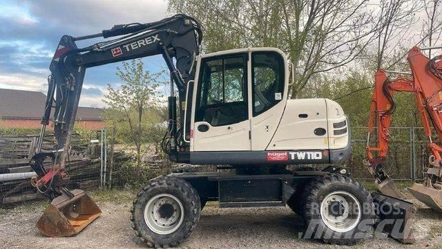 Terex TW110 Колёсные экскаваторы