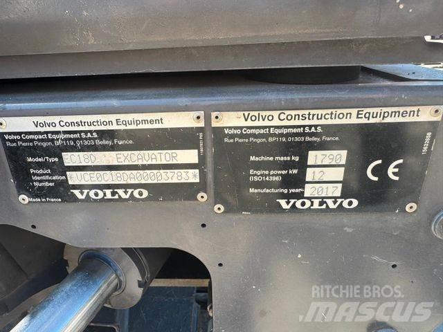 Volvo EC18D Мини-экскаваторы