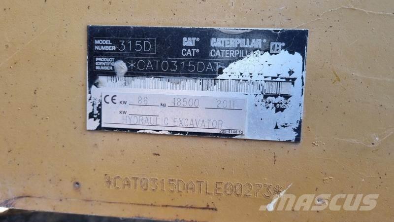 CAT 315DL Гусеничные экскаваторы