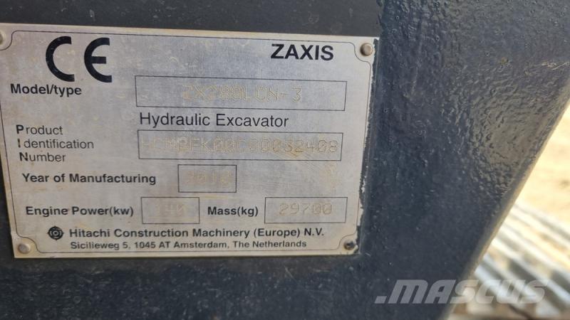 Hitachi ZX280 Гусеничные экскаваторы