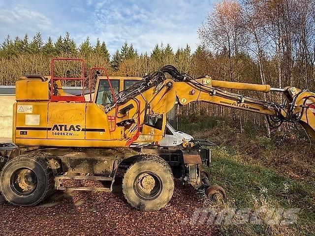 Atlas 1604 KZW 24 Гусеничные экскаваторы