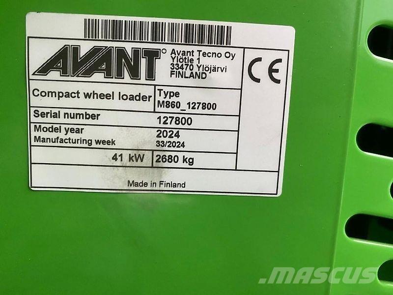 Avant 860 I TDL Мини-погрузчики