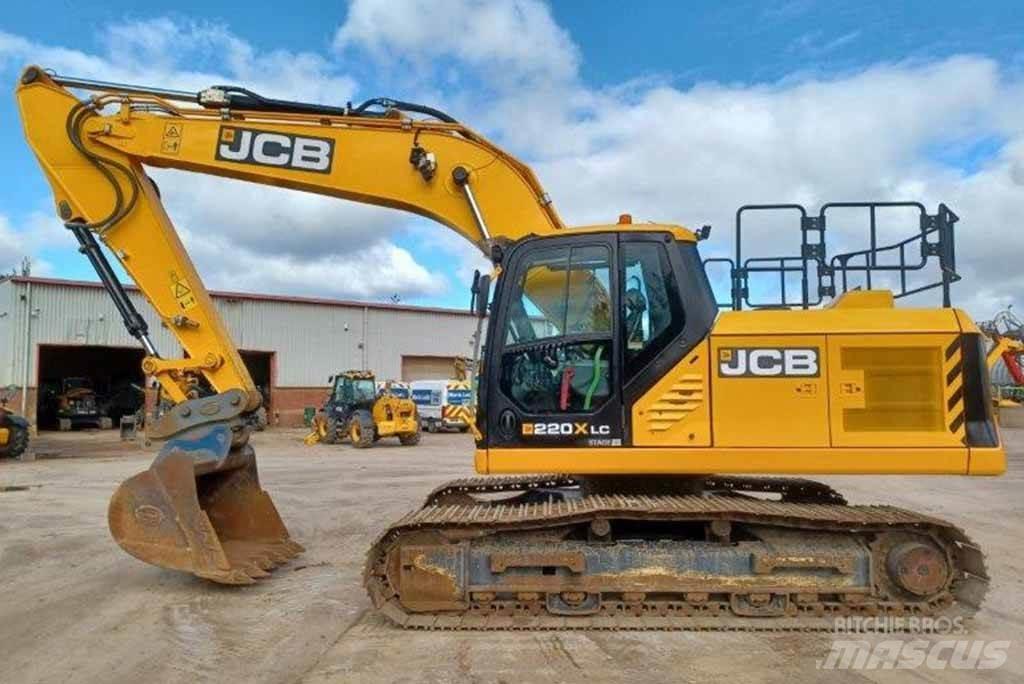 JCB 220X Гусеничные экскаваторы