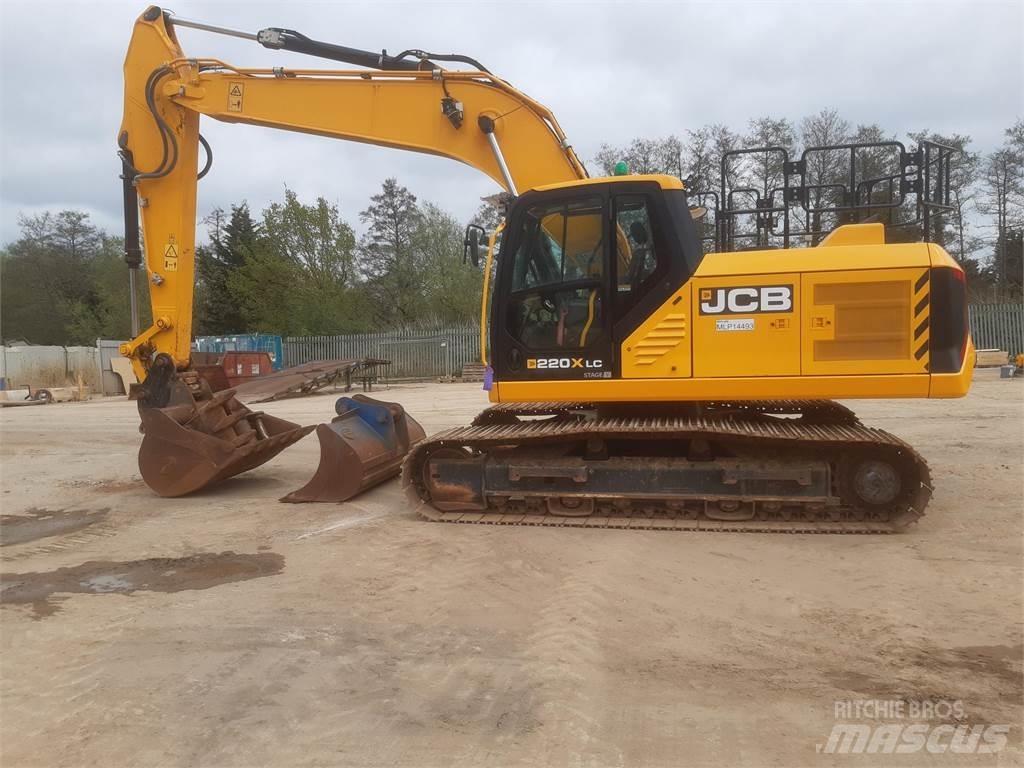 JCB 220X Гусеничные экскаваторы
