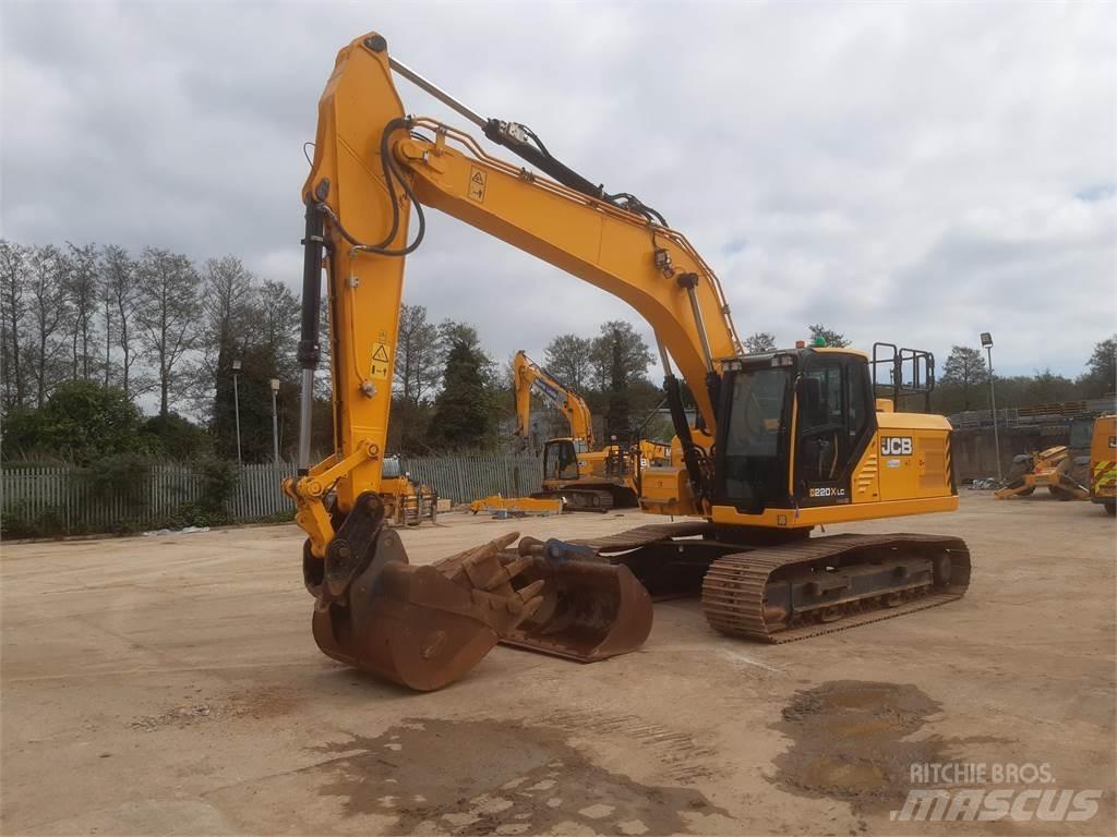 JCB 220X Гусеничные экскаваторы