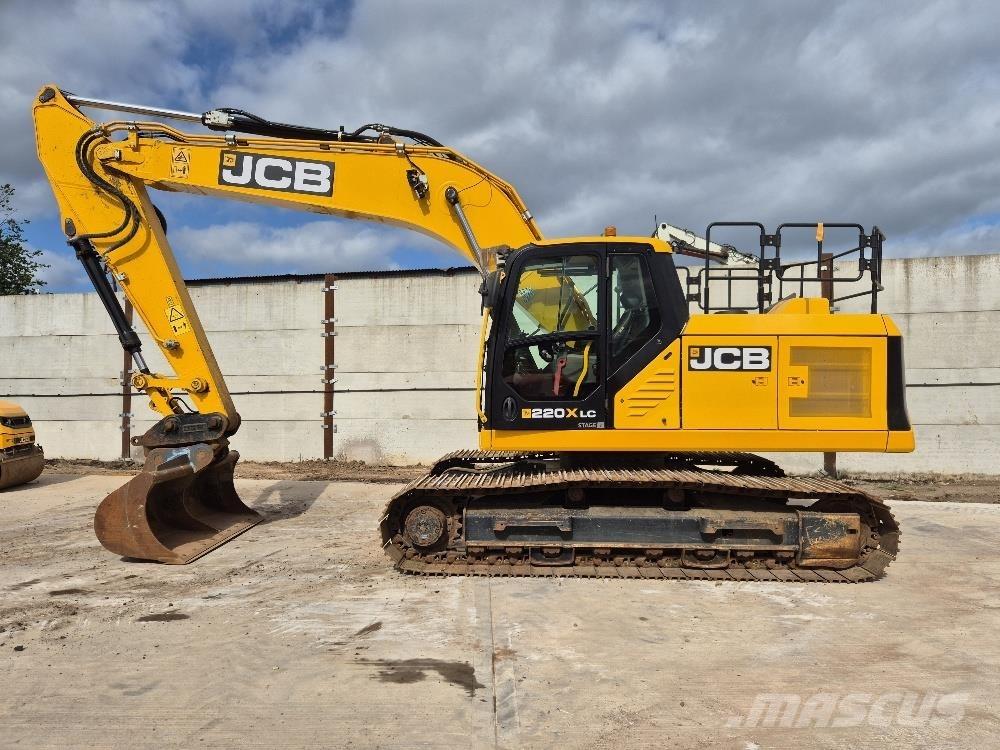 JCB 220X Гусеничные экскаваторы