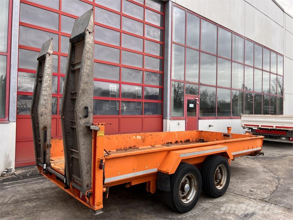 TT Tandemtieflader Низкорамные прицепы