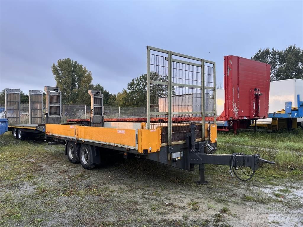TT Tandemtieflader Низкорамные прицепы