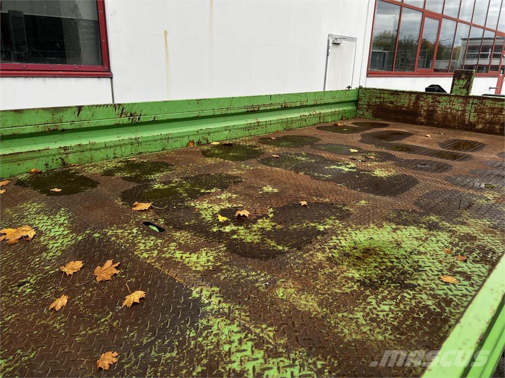 TT Tandemtieflader Низкорамные прицепы