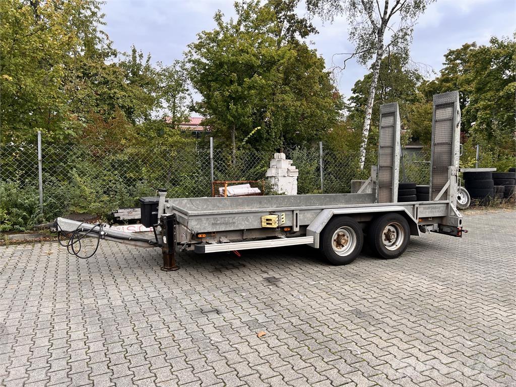 TT Tandemtieflader Низкорамные прицепы