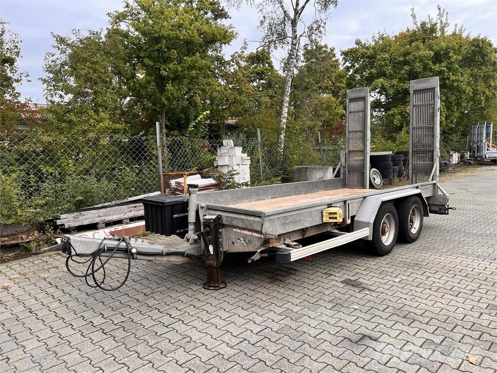 TT Tandemtieflader Низкорамные прицепы