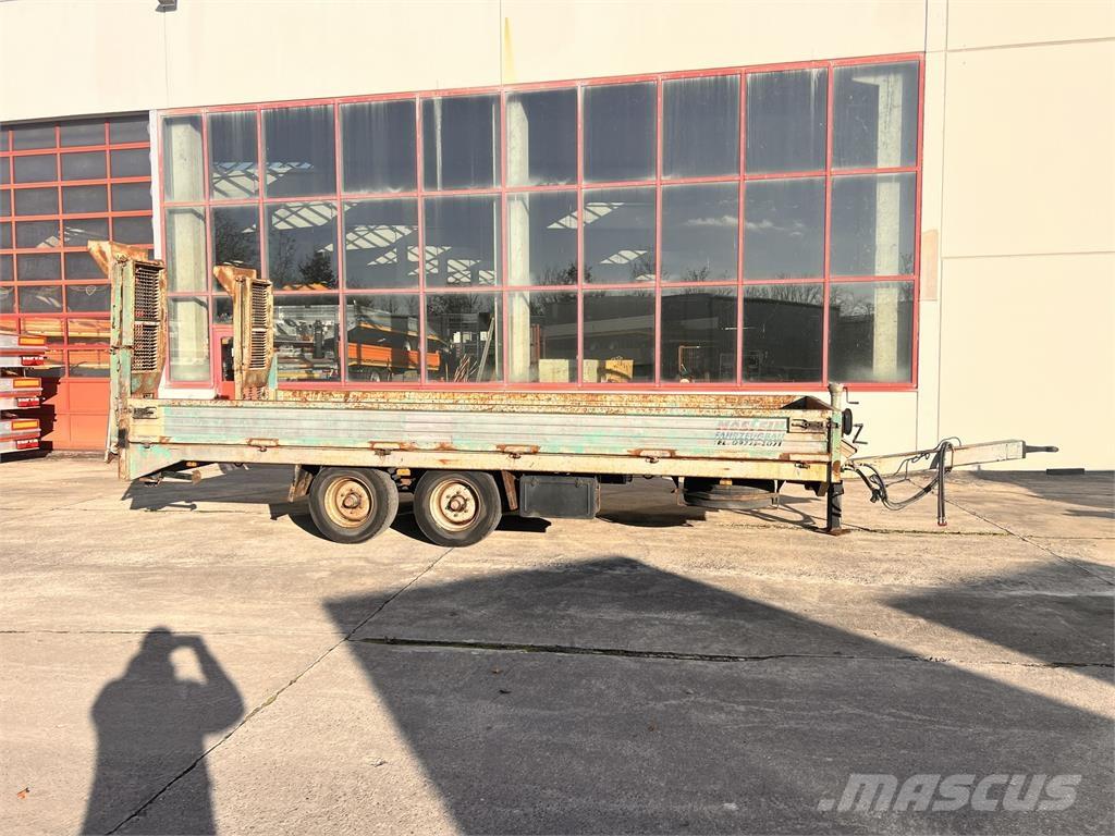 TT Tandemtieflader Низкорамные прицепы