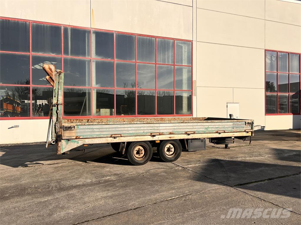 TT Tandemtieflader Низкорамные прицепы