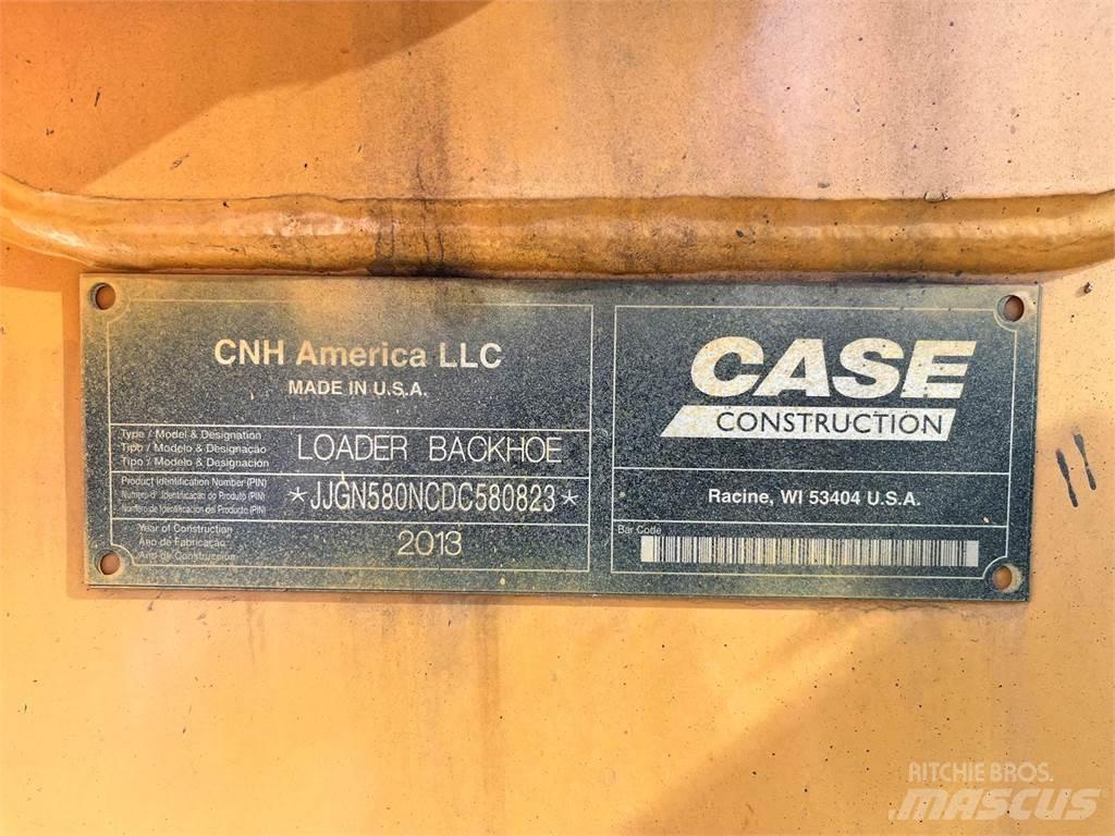 CASE 580N Экскаваторы-погрузчики
