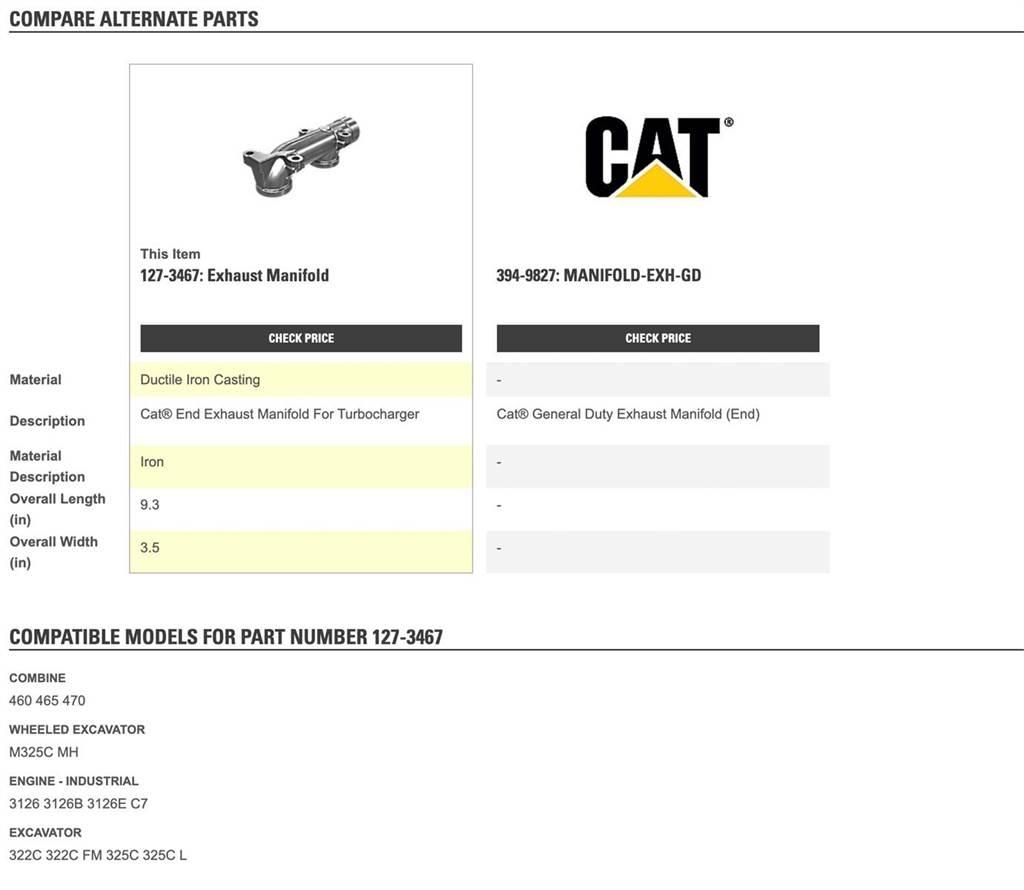 CAT 3126 Коммерческий транспорт - Другие