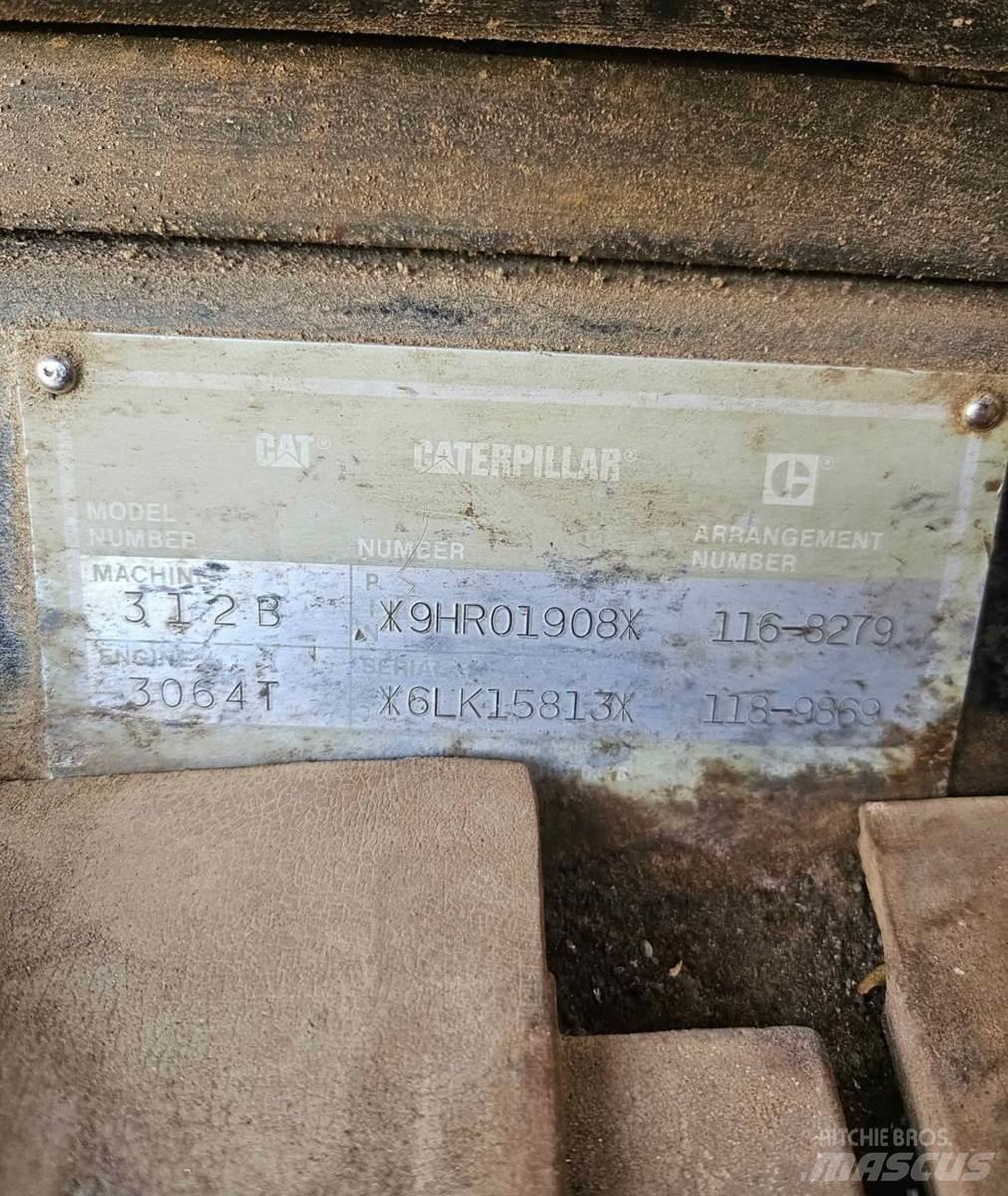 CAT 312B Гусеничные экскаваторы