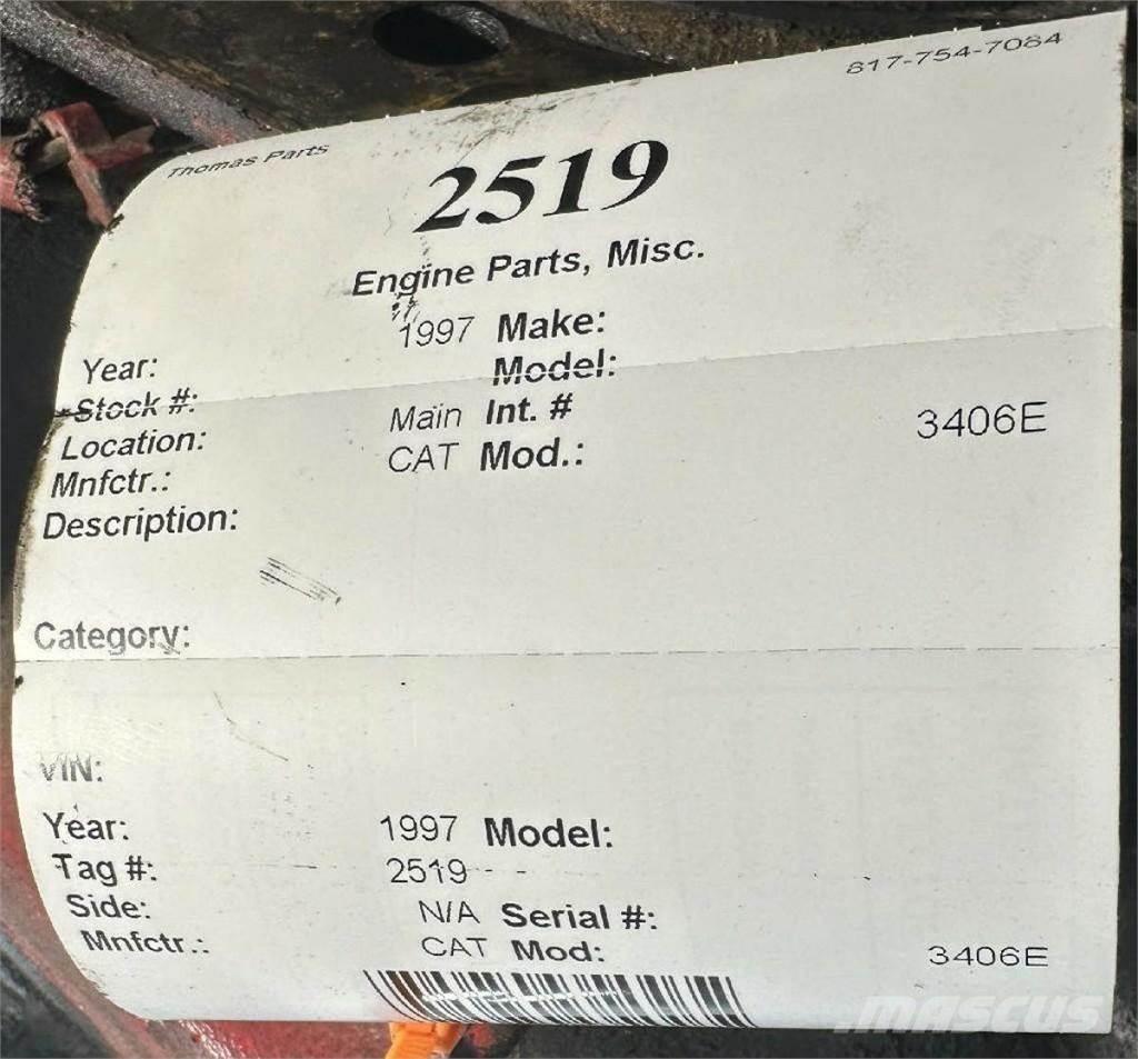 CAT 3406E Двигатели