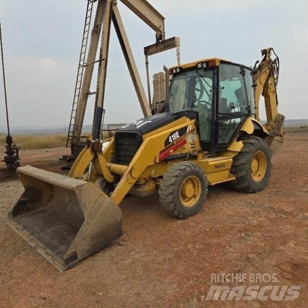 CAT 416E Экскаваторы-погрузчики