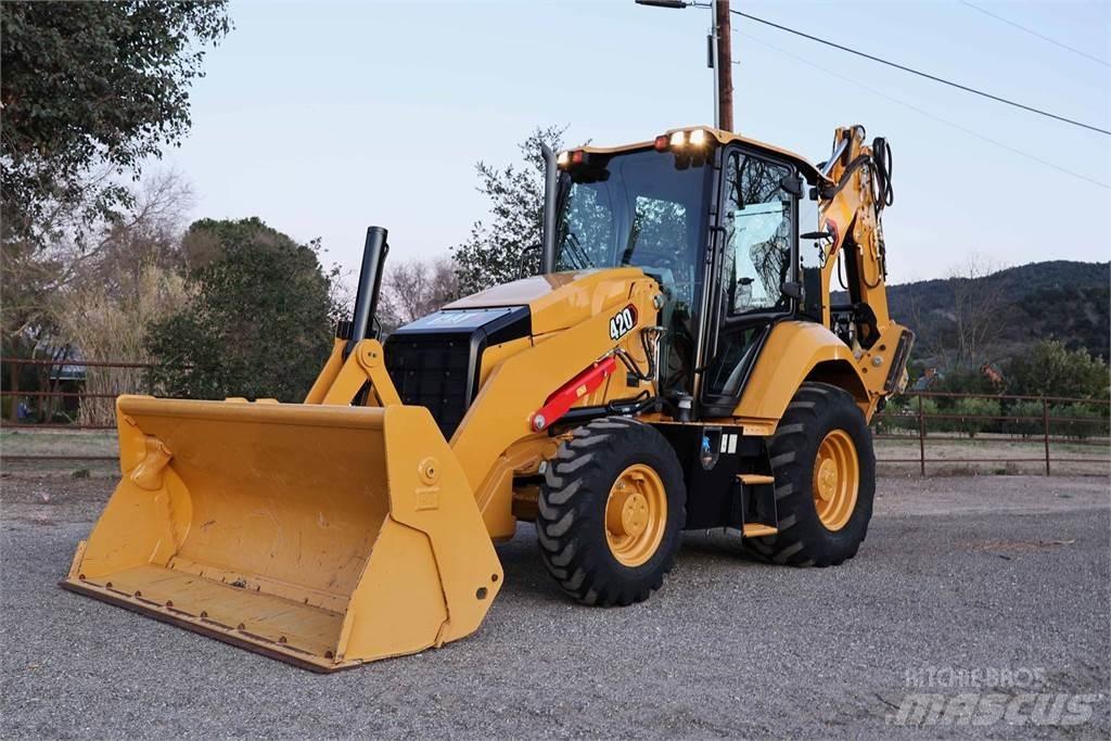 CAT 420 Экскаваторы-погрузчики