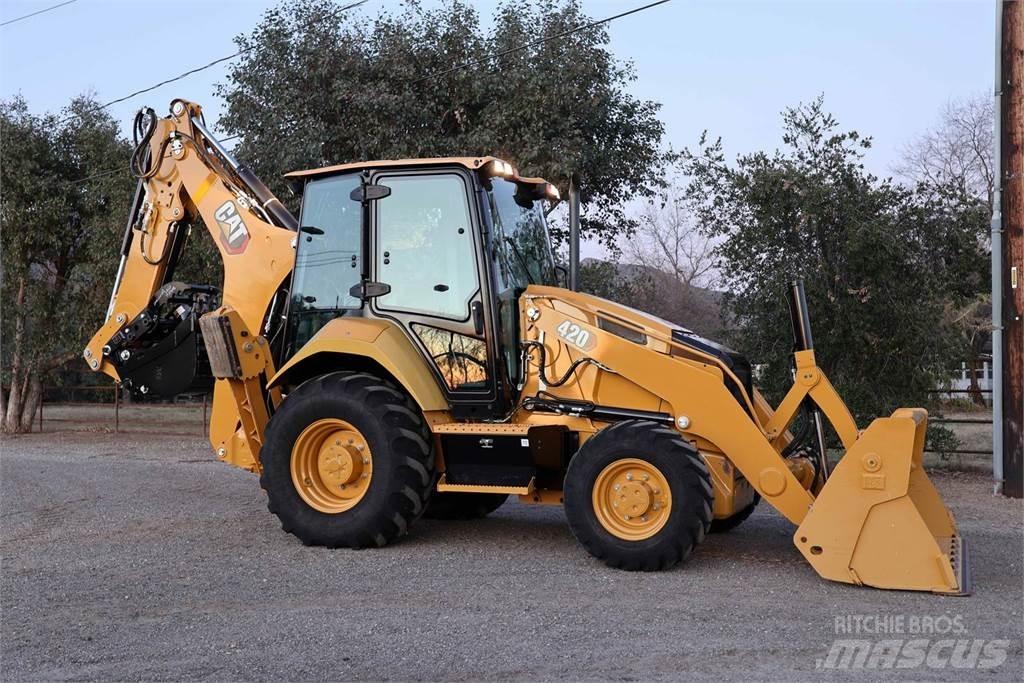 CAT 420 Экскаваторы-погрузчики