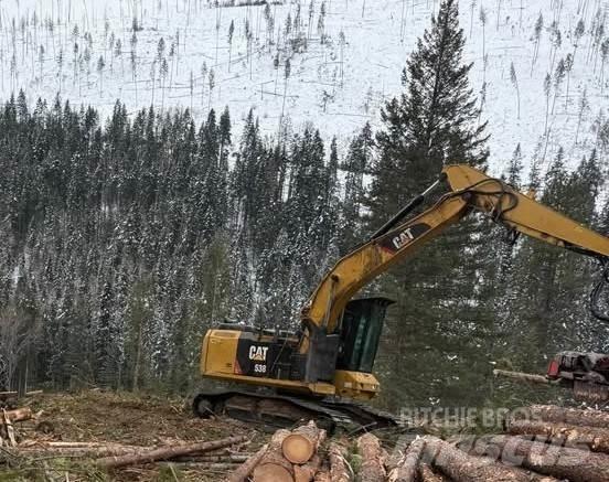 CAT 538 Лесопогрузочные краны