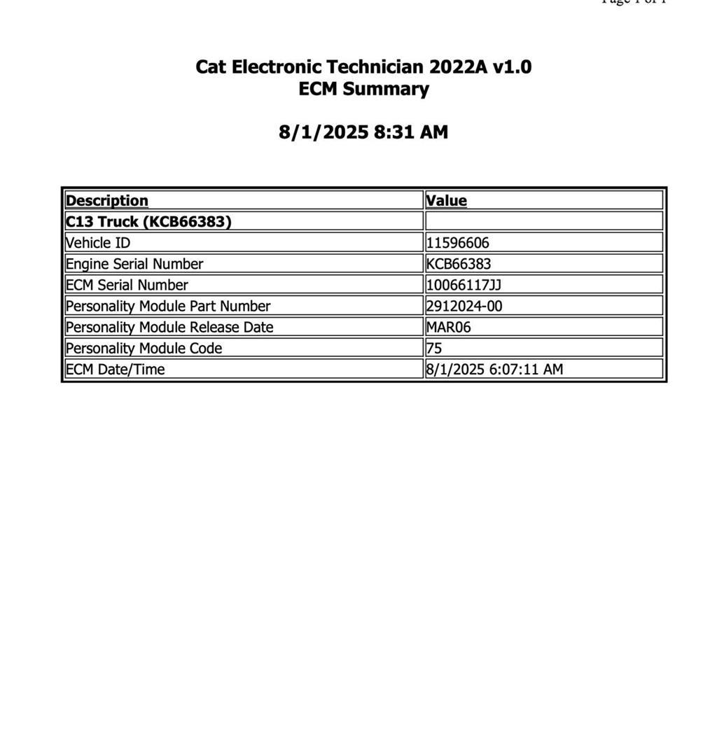 CAT C13 Электронные блоки