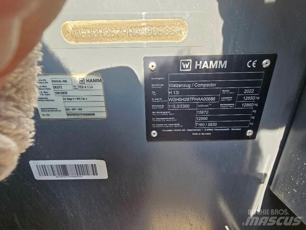 Hamm H13I Грунтовые катки