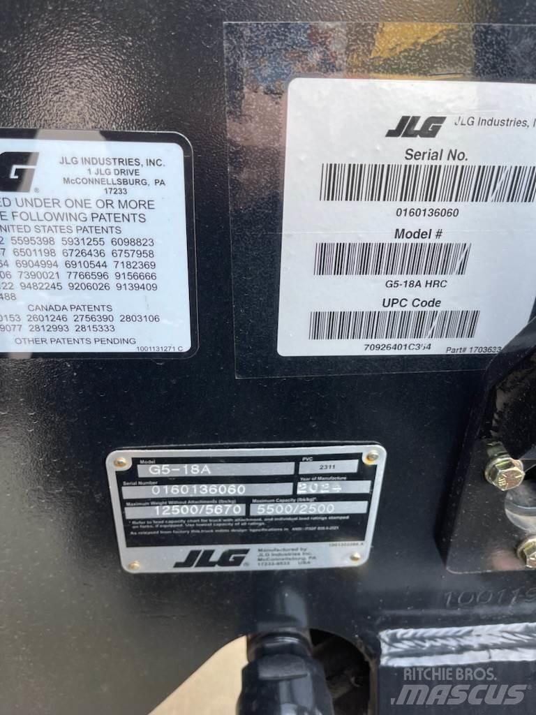 JLG G5-18A Телескопические погрузчики