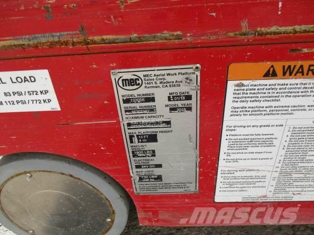 MEC 1330SE Ножничные подъемники