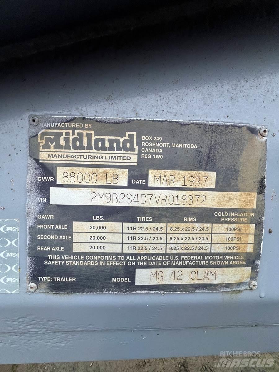 Midland  Самосвальные прицепы