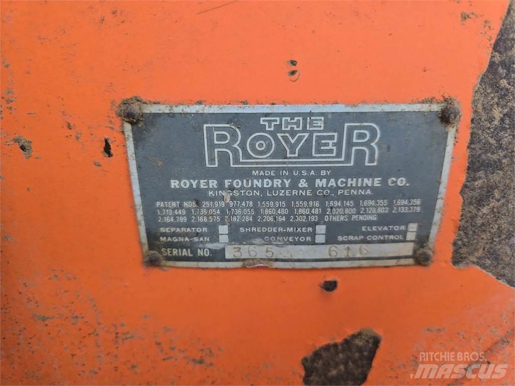 Royer 365 Сортировочные установки
