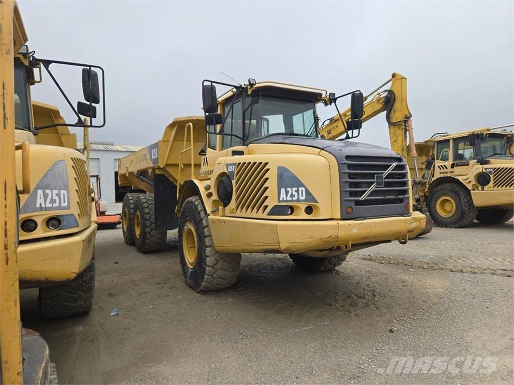 Volvo A25D Шарнирно-сочленённые самосвалы