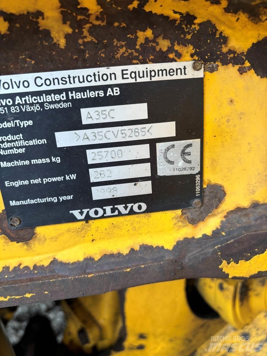 Volvo A35C Шарнирно-сочленённые самосвалы